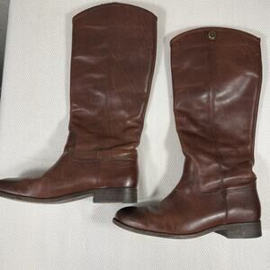 Frye Women's Melissa Button 2 Riding Boot Size 7.5